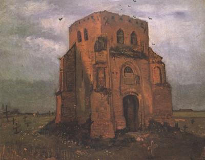 Vincent Van Gogh The Old Cemetery Tower at Nuenen (nn04) China oil painting art